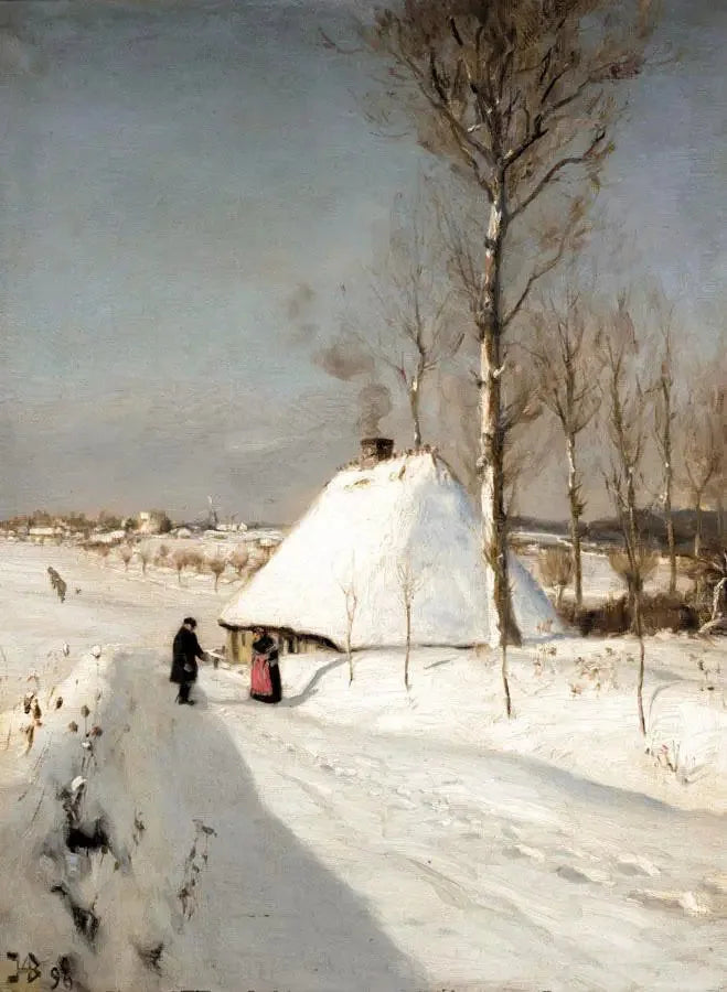冬の風景 - H. A. Brendekilde

Source:
Paysage d'hiver. - H. A. Brendekilde