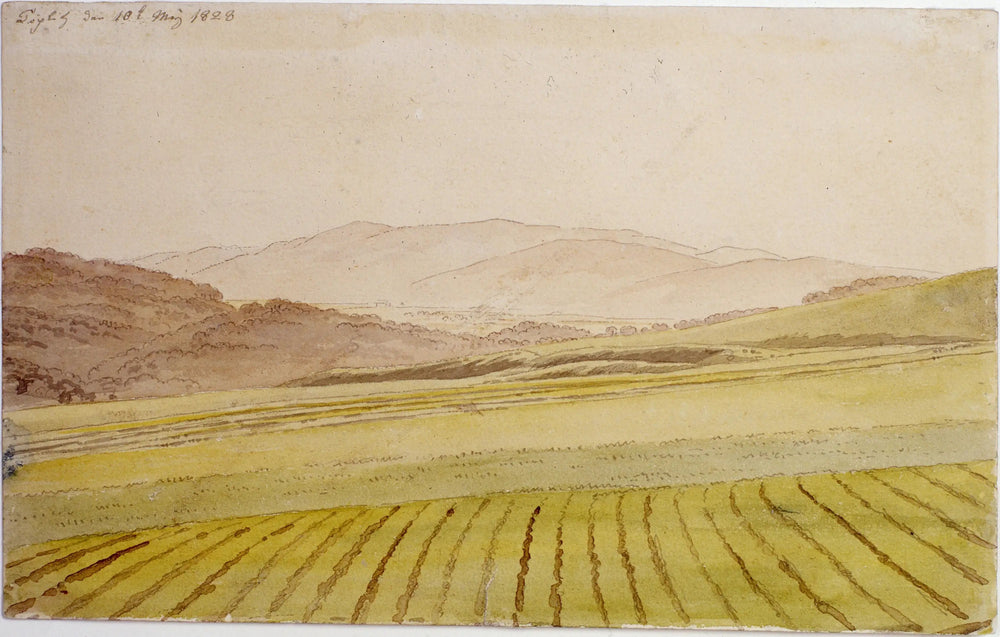 Paysage de Bohême - Caspar David Friedrich image 1 tableau peint à l’huile sur toile
