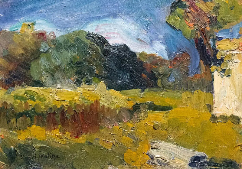 コルシカの風景 - アンリ・マティス