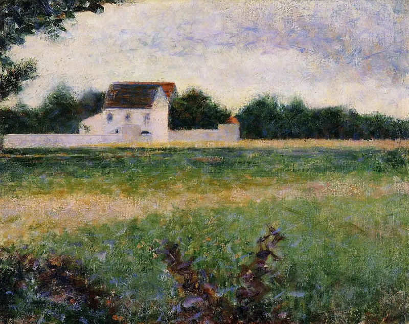 Île-de-Franceの風景 - ジョルジュ・スーラ