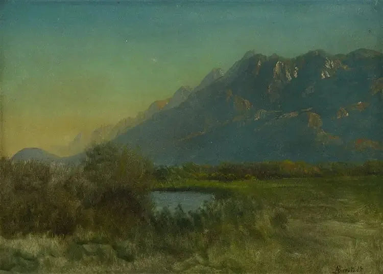 山の風景 - アルバート・ビアシュタット

Source:
Paysage de montagne - Albert Bierstadt