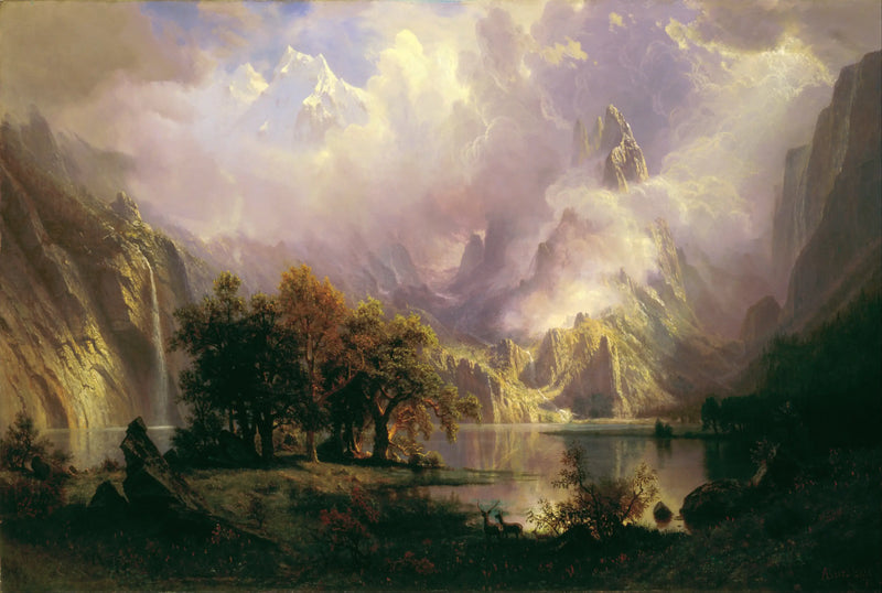 ロッキー山脈の風景 - アルバート・ビアシュタット

Source:
Paysage des montagnes Rocheuses - Albert Bierstadt