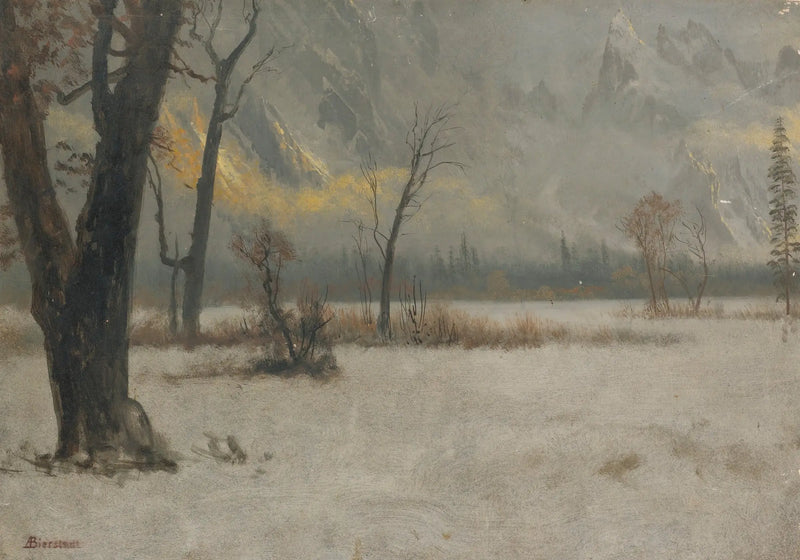 冬の風景 - アルバート・ビアシュタット

Source:
Paysage d'hiver - Albert Bierstadt