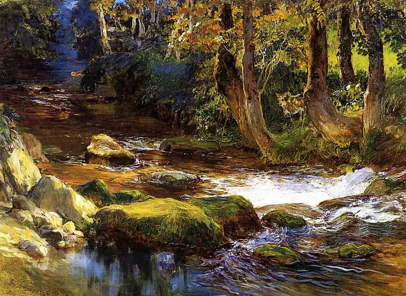 フルールと鹿の風景 - フレデリック・アーサー・ブリッマン

Source:
Paysage fluvial avec des cerfs - Frederick Arthur Bridgman