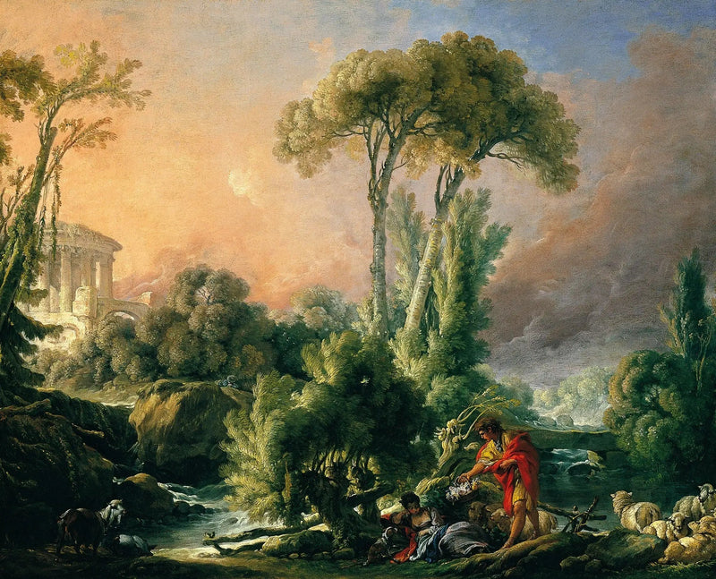 古代寺院のある河川風景 - フランソワ・ブーシェ

Source:
Paysage fluvial avec temple antique - François Boucher