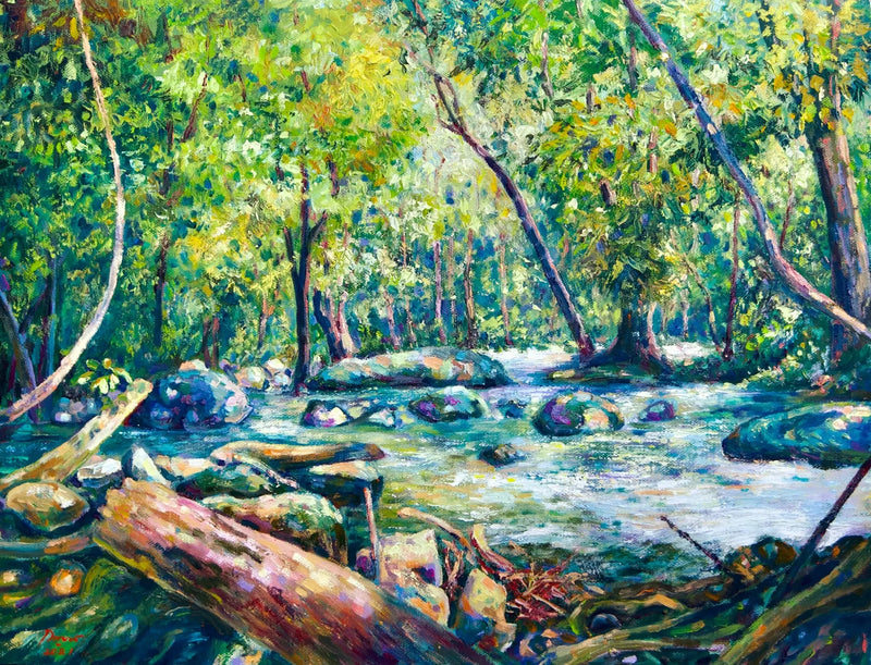 森林の風景 | 50 x 40 cm