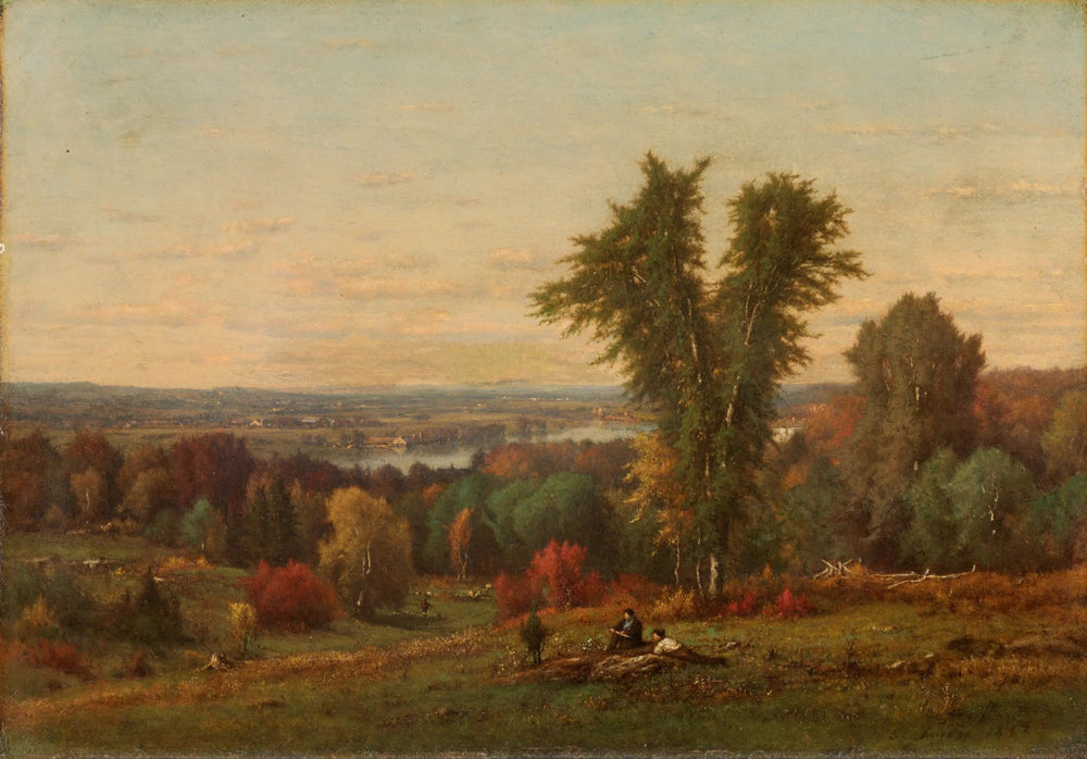 Paysage - George Inness image 1 reproduction artisanale de tableau