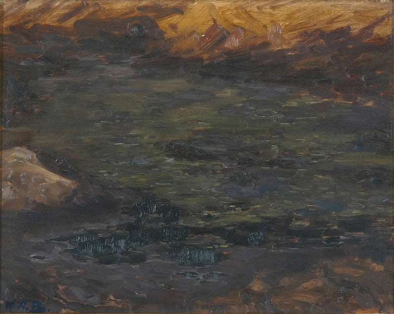 風景。 - H. A. ブレンデキルデ

Source:
Paysage. - H. A. Brendekilde