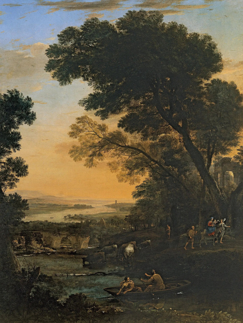 エジプト逃避の理想的な風景 - クロード・ロラン

Source:
Paysage idyllique avec la fuite en Égypte - Claude Lorrain