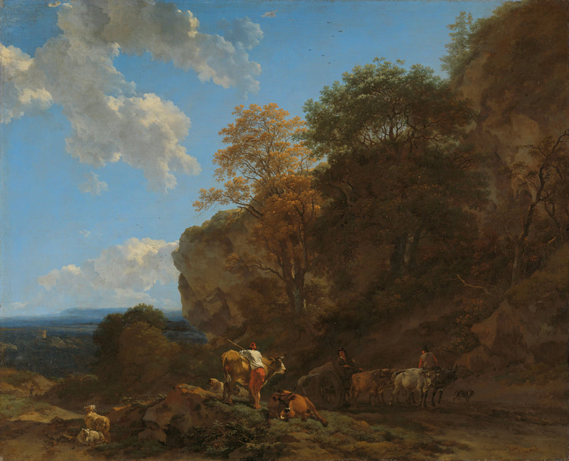 Paysage italien - Nicolaes Berchem