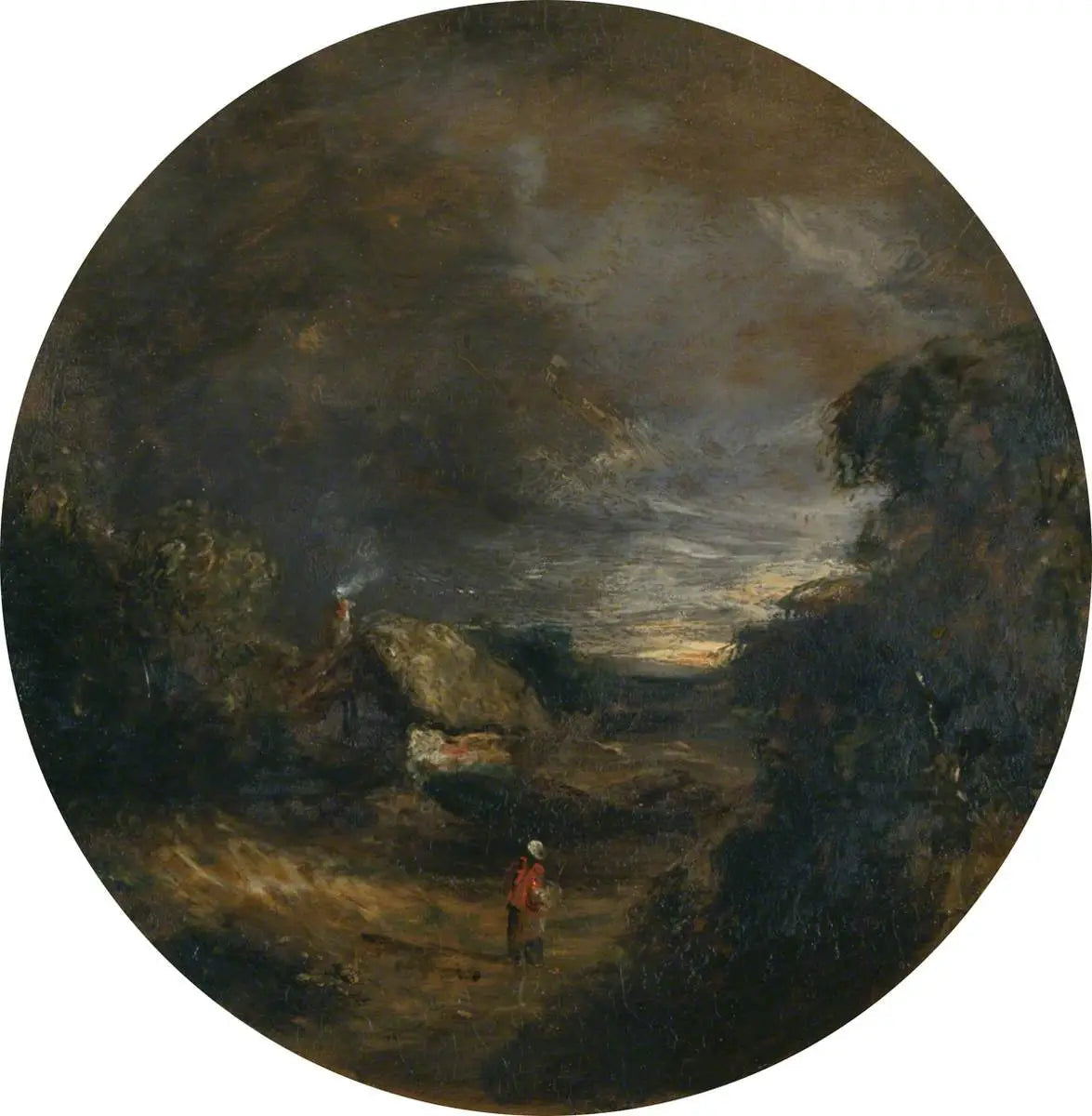 Paysage - John Constable image 1 copie peinte à la main à l’huile