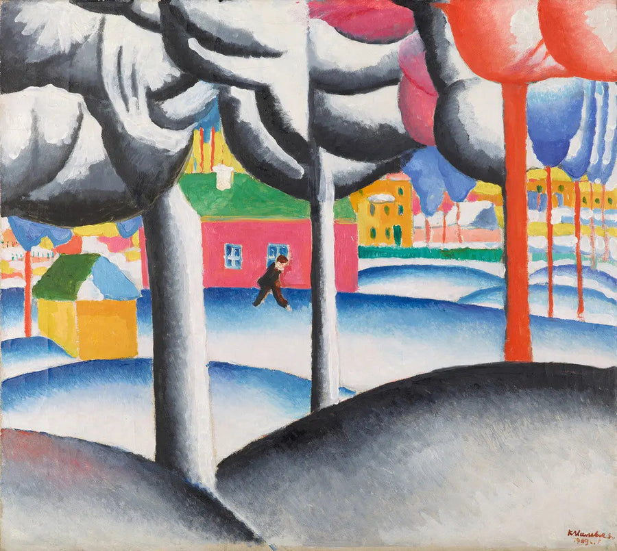 風景（冬） - カジミール・マレーヴィチ

Source:
Paysage (L'Hiver) - Kazimir Malevich