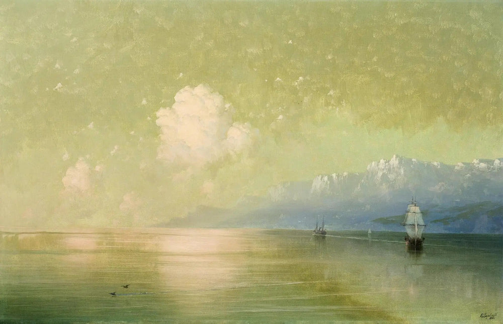 Paysage marin - Ivan Aïvazovski image 1 tableau peint à l’huile sur toile