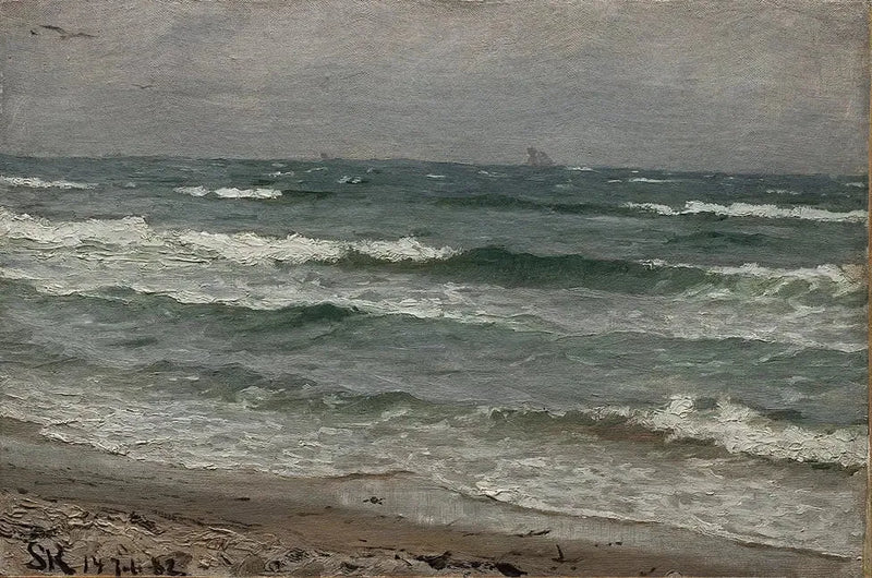 海景画。スカーゲン - ペダー・セヴェリン・クローイェ