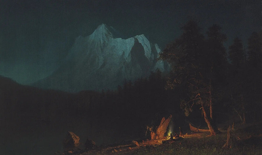 月明かりの山岳風景 - アルバート・ビアシュタット

Source:
Paysage montagneux au clair de lune - Albert Bierstadt