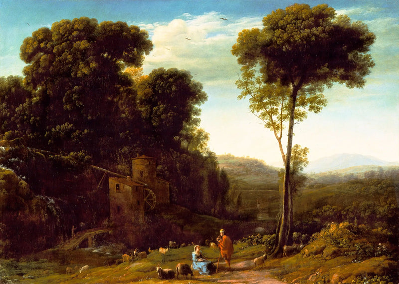 牧歌的な風景と風車 - クロード・ロラン

Source:
Paysage pastoral avec un moulin - Claude Lorrain