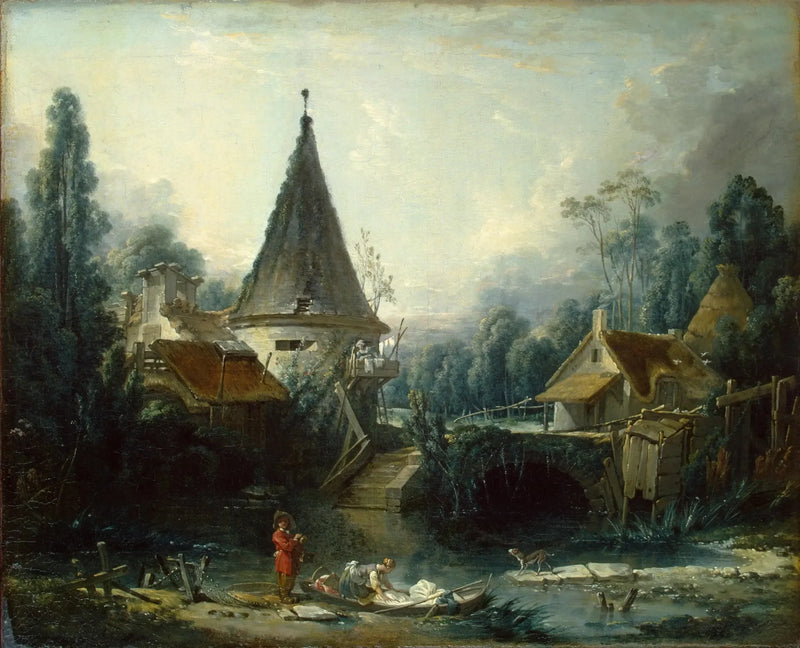 ボーベー近くの風景 - フランソワ・ブーシェ

Source:
Paysage près de Beauvais - François Boucher