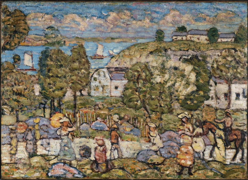 ナハント近くの風景 - モーリス・プリンダーギャスト

Source:
Paysage près de Nahant - Maurice Prendergast
