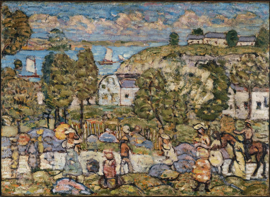 ナハント近くの風景 - モーリス・プリンダーギャスト

Source:
Paysage près de Nahant - Maurice Prendergast