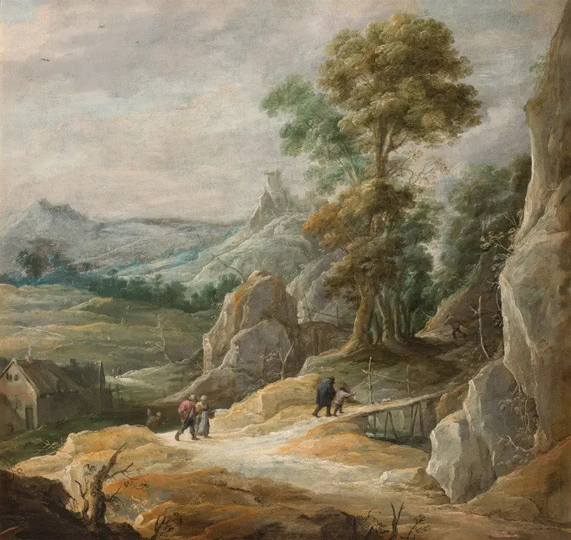 ロックランドスケープと巡礼者 - デイヴィッド・テニエール・ル・ジュヌ

Source:
Paysage rocheux avec pèlerins - David Teniers le Jeune