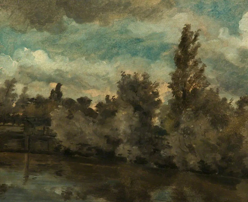 風景（小川と樹木の列） - ジョン・コンスタブル

Source:
Paysage (ruisseau avec une rangée d'arbres) - John Constable
