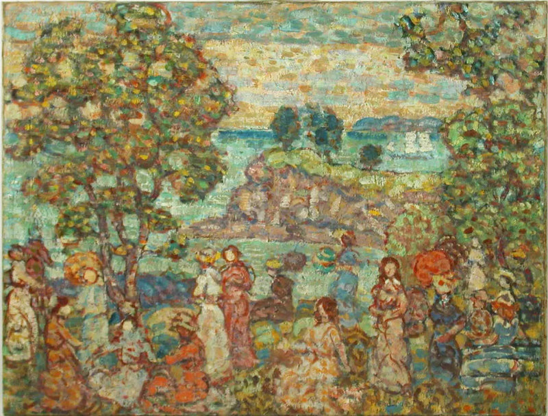 風景（ビーチシーン） - モーリス・プリンダゲスト

Source:
Paysage (scène de plage) - Maurice Prendergast