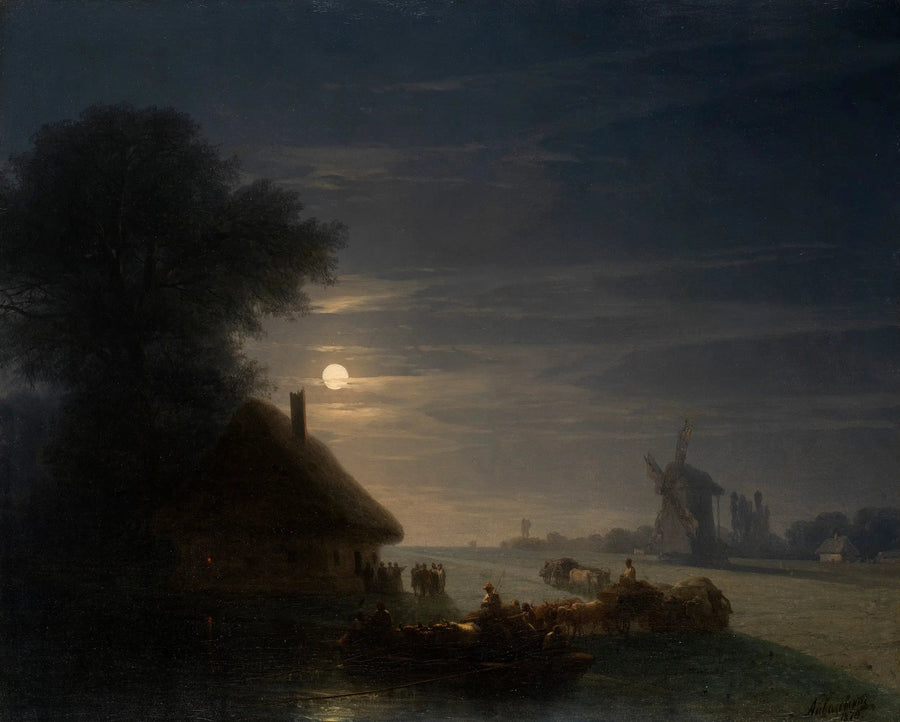 ウクライナの夜景 - イワン・アイヴァゾフスキー

Source:
Paysage ukrainien de nuit - Ivan Aïvazovski