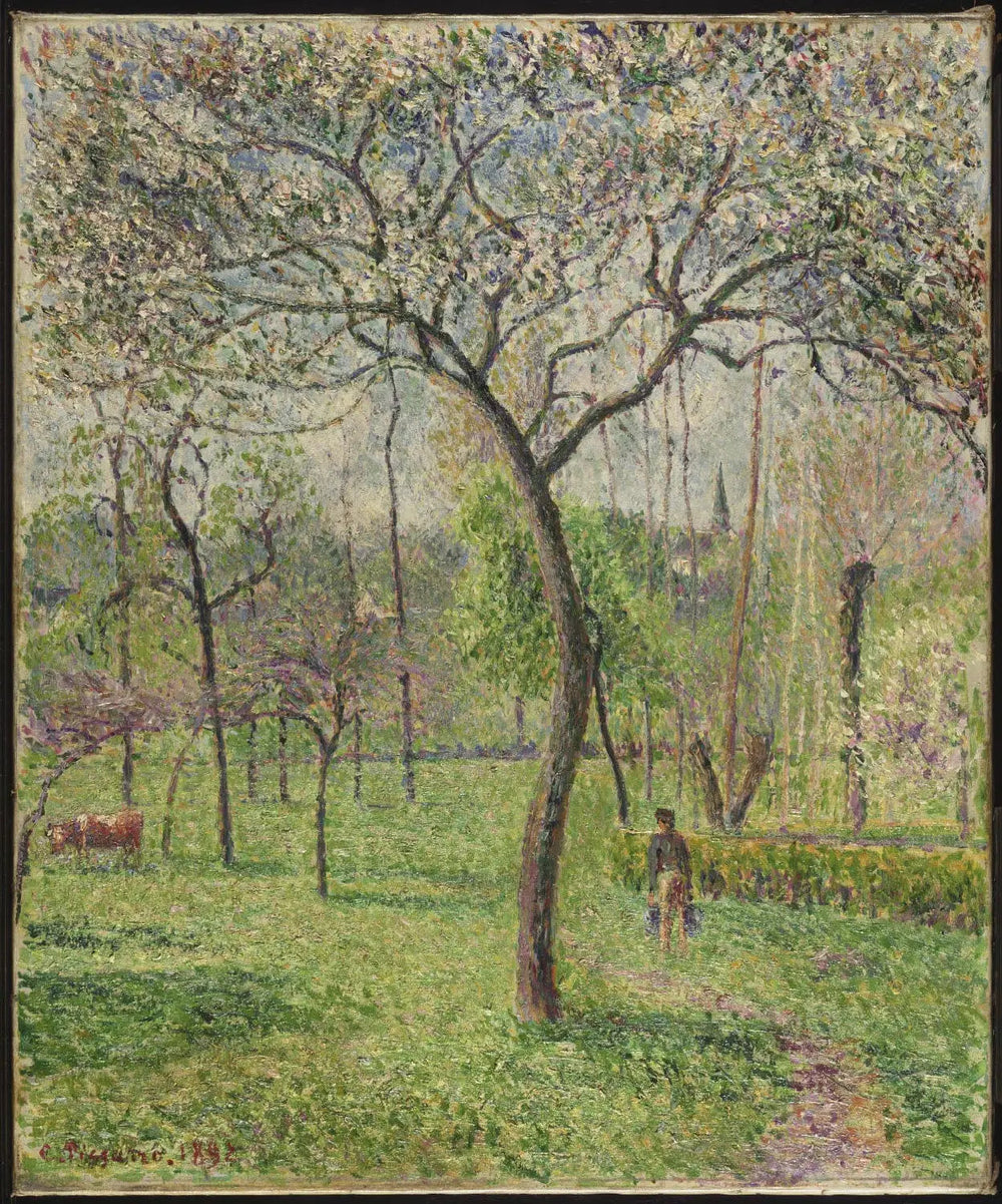 Paysage (Verger) - Camille Pissarro image 1 copie peinte à la main à l’huile
