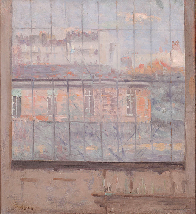 Paysage vue de l'Atelier - Eliseu Visconti image 1 reproduction d’œuvre d’art à l’huile