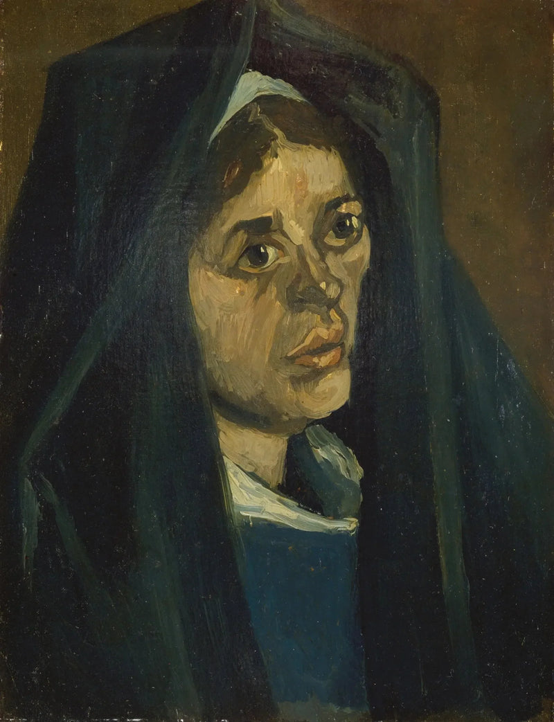 緑のショールをまとった農婦 - Vincent van Gogh
