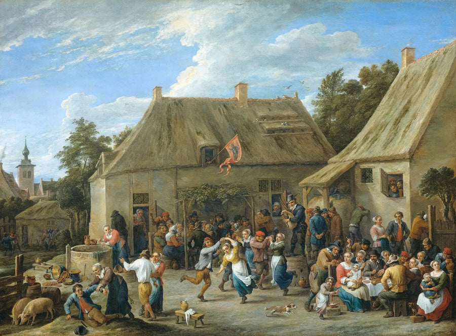 ペイザンヌ・ケルメス - デヴィッド・テニエール・ル・ジュヌ

Source:
Paysanne Kermesse - David Teniers le Jeune