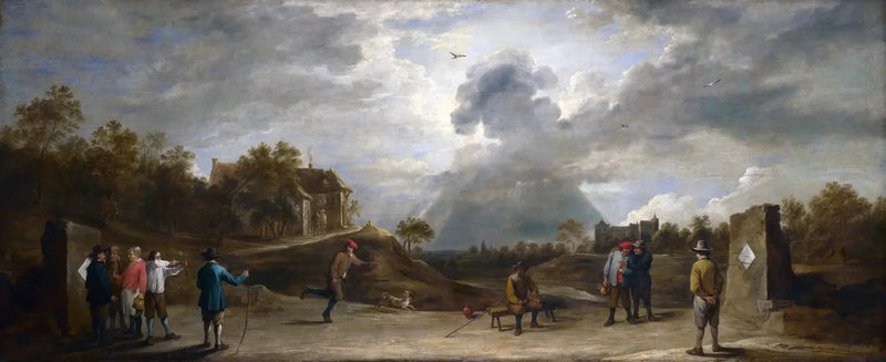 農民と弓射の風景 - デイヴィッド・テニエール・ル・ジュヌ

Source:
Paysans au tir à l'arc - David Teniers le Jeune