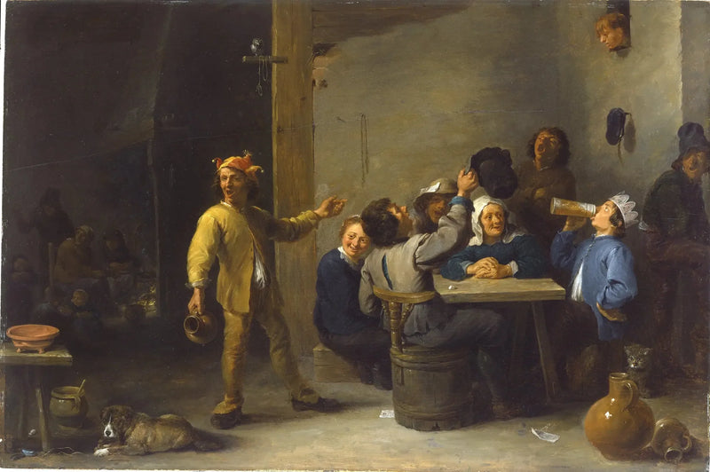 農民たちが第十二夜を祝う - デイヴィッド・テニエール・ル・ジュヌ

Source:
Paysans célébrant la douzième nuit - David Teniers le Jeune