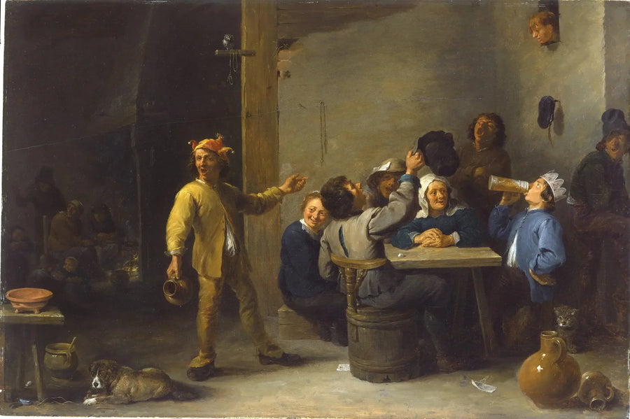農民たちが第十二夜を祝う - デイヴィッド・テニエール・ル・ジュヌ

Source:
Paysans célébrant la douzième nuit - David Teniers le Jeune
