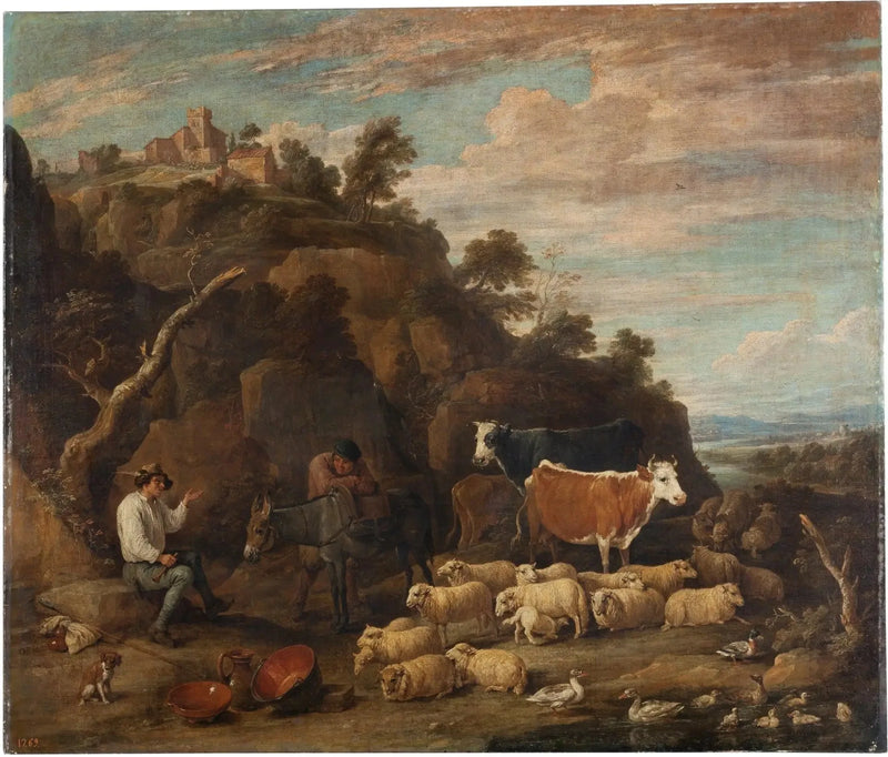 農民たちと話す - デイヴィッド・テニエール・ジュニア

Source:
Paysans conversant - David Teniers le Jeune