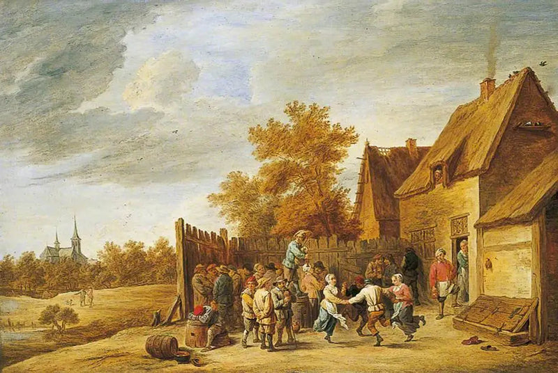 農民たちが宿屋の前で踊っている - デイヴィッド・テニエール・ル・ジュヌ

Source:
Paysans dansant devant une auberge - David Teniers le Jeune