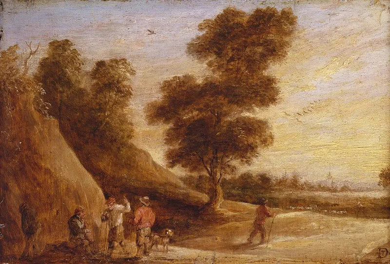 農民が風景の中で議論している - デイヴィッド・テニエール・ル・ジュヌ

Source:
Paysans discutant dans un paysage - David Teniers le Jeune