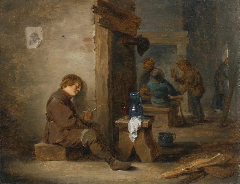 農民たちが煙を吸い、飲んでいる - デイヴィッド・テニエール・ル・ジュヌ

Source:
Paysans fumant et buvant - David Teniers le Jeune