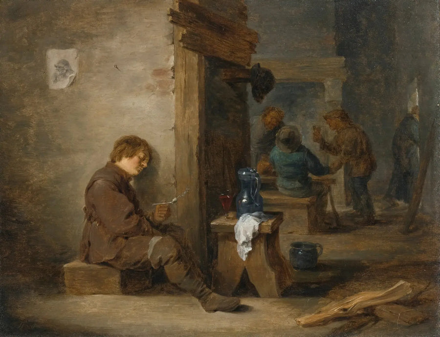 農民たちが煙を吸い、飲んでいる - デイヴィッド・テニエール・ル・ジュヌ

Source:
Paysans fumant et buvant - David Teniers le Jeune