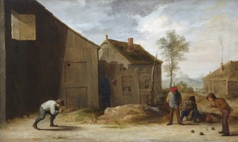 農民がボウリングをしている風景 - デイヴィッド・テニエール・ル・ジュヌ

Source:
Paysans jouant aux boules - David Teniers le Jeune