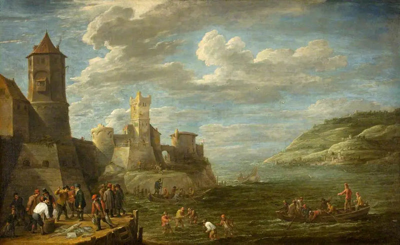 漁師たちが桟橋にいる様子 - デイヴィッド・テニエール・ル・ジュヌ

Source:
Pêcheurs sur un quai - David Teniers le Jeune