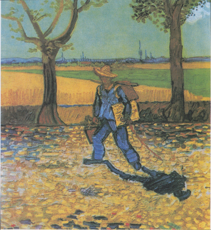 仕事に向かう画家 - ヴィンセント・ヴァン・ゴッホ