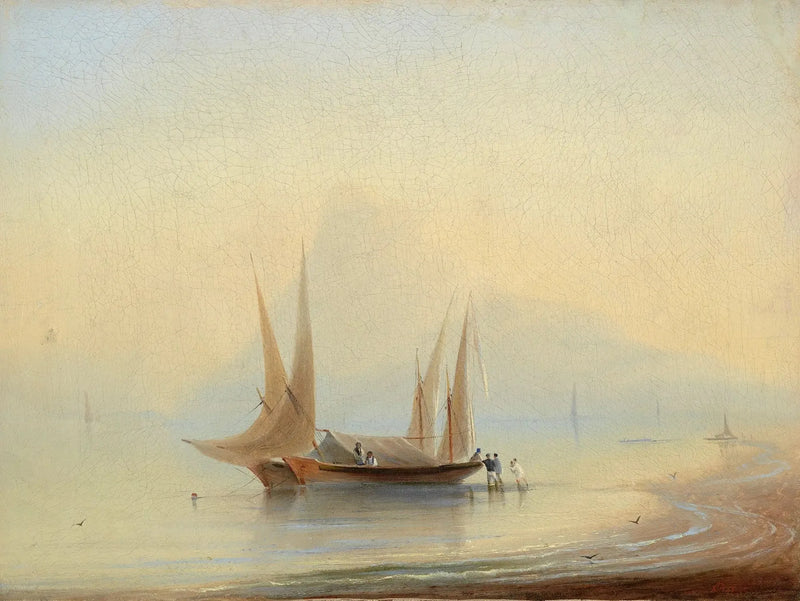 海辺の貨物船 - イワン・アイヴァゾフスキー

Source:
Péniche au bord de la mer - Ivan Aïvazovski