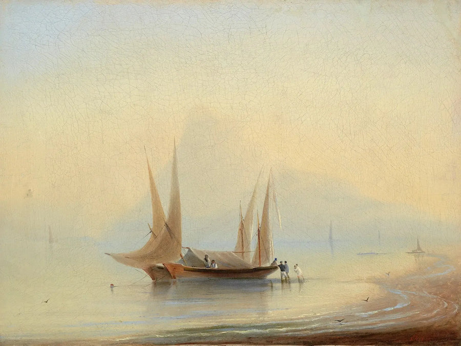 海辺の貨物船 - イワン・アイヴァゾフスキー

Source:
Péniche au bord de la mer - Ivan Aïvazovski