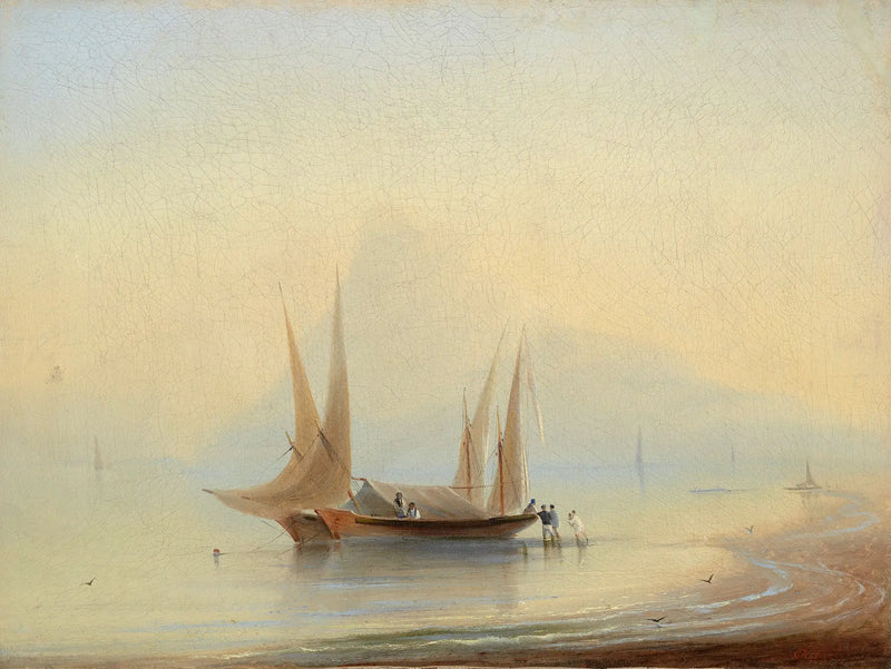 海辺の貨物船 - イワン・アイヴァゾフスキー

Source:
Péniche au bord de la mer - Ivan Aïvazovski