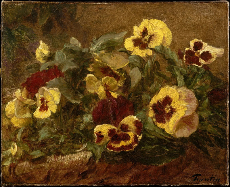思考 - アンリ・ファンタン＝ラトゥール

Source:
Pensées - Henri Fantin-Latour