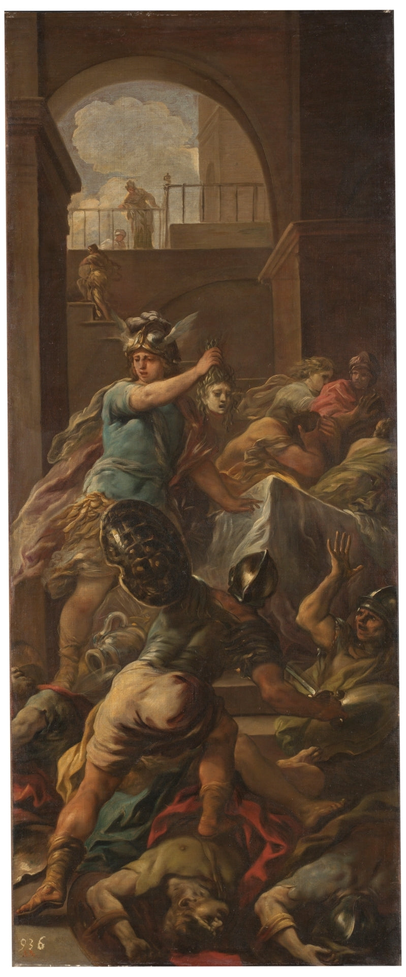 Perseo vencedor de Medusa - Luca Giordano image 1 tableau peint à l’huile sur toile