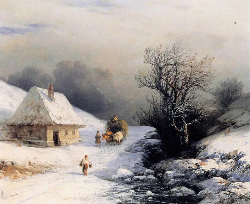 冬のロシアの小さな牛車 - イワン・アイヴァゾフスキー

Source:
Petite charrette à bœufs russe en hiver - Ivan Aïvazovski