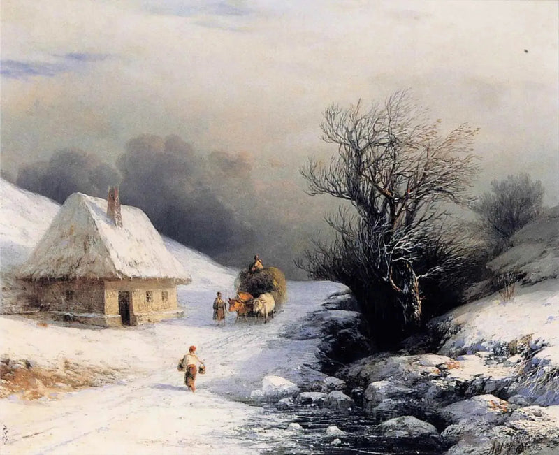 冬のロシアの小さな牛車 - イワン・アイヴァゾフスキー

Source:
Petite charrette à bœufs russe en hiver - Ivan Aïvazovski