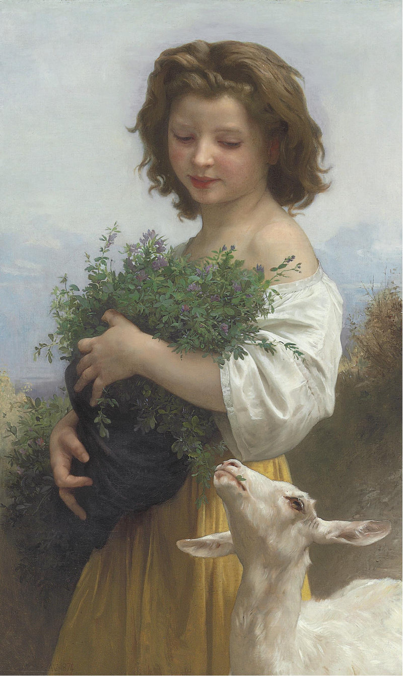 La Petite Esméralda (1874) - Bouguereau